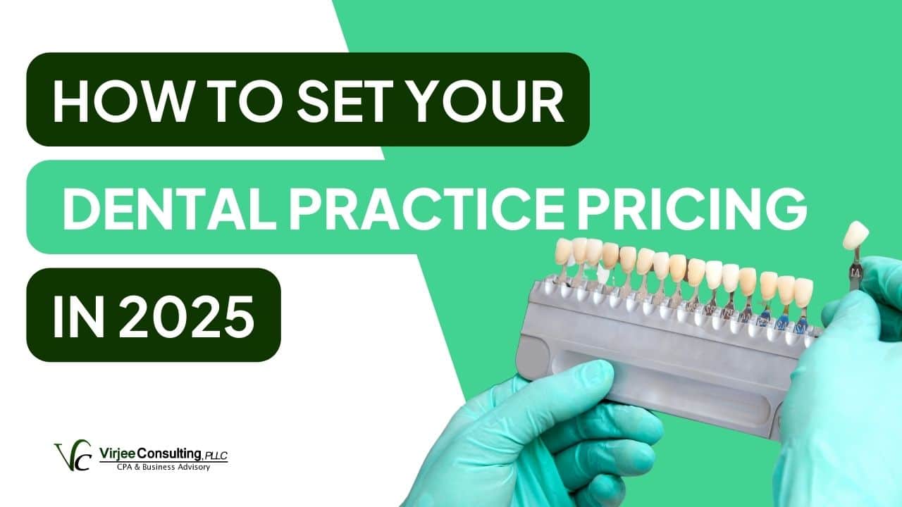 set dental practice pricing