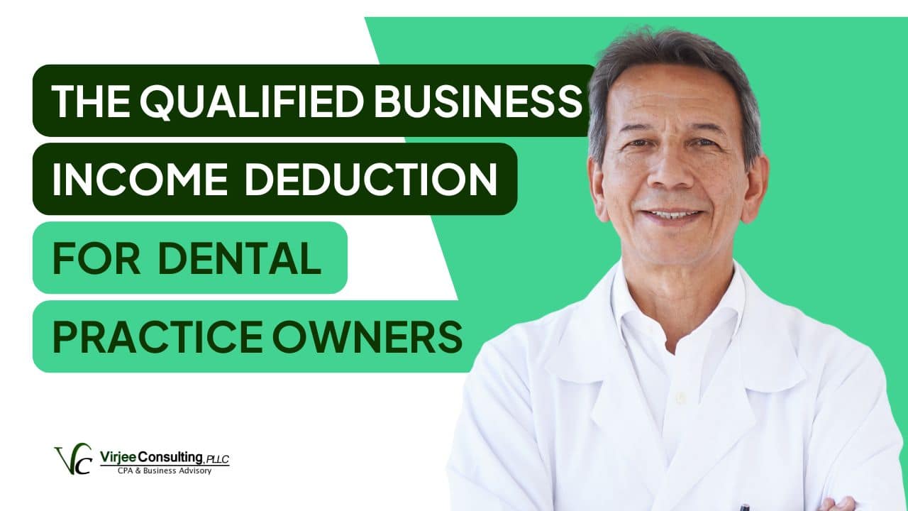 qualified business income deduction for dentists