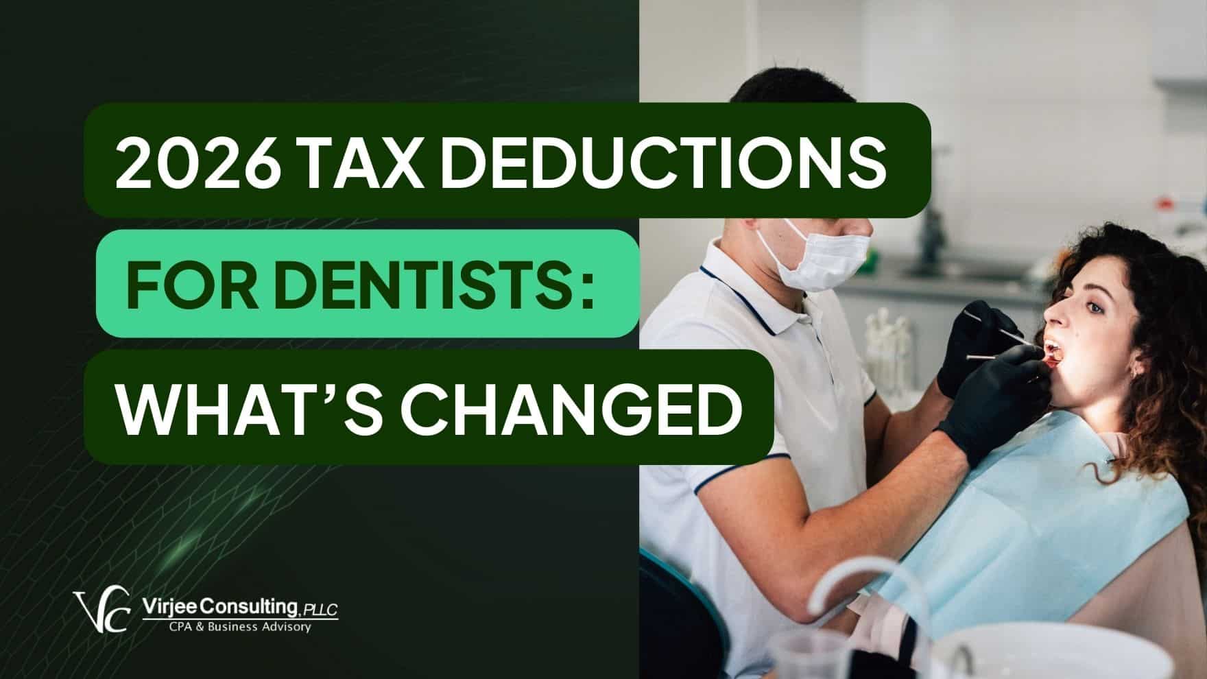 2026 Tax Deductions for Dentists
