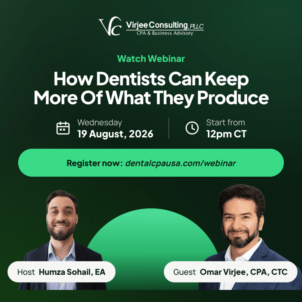 How Dentists Can Keep More Of What They Produce, free live webinar Wednesday August 19 at 12pm CT